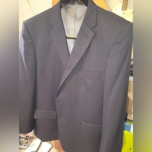 Haggar clothing size 46r gray suit